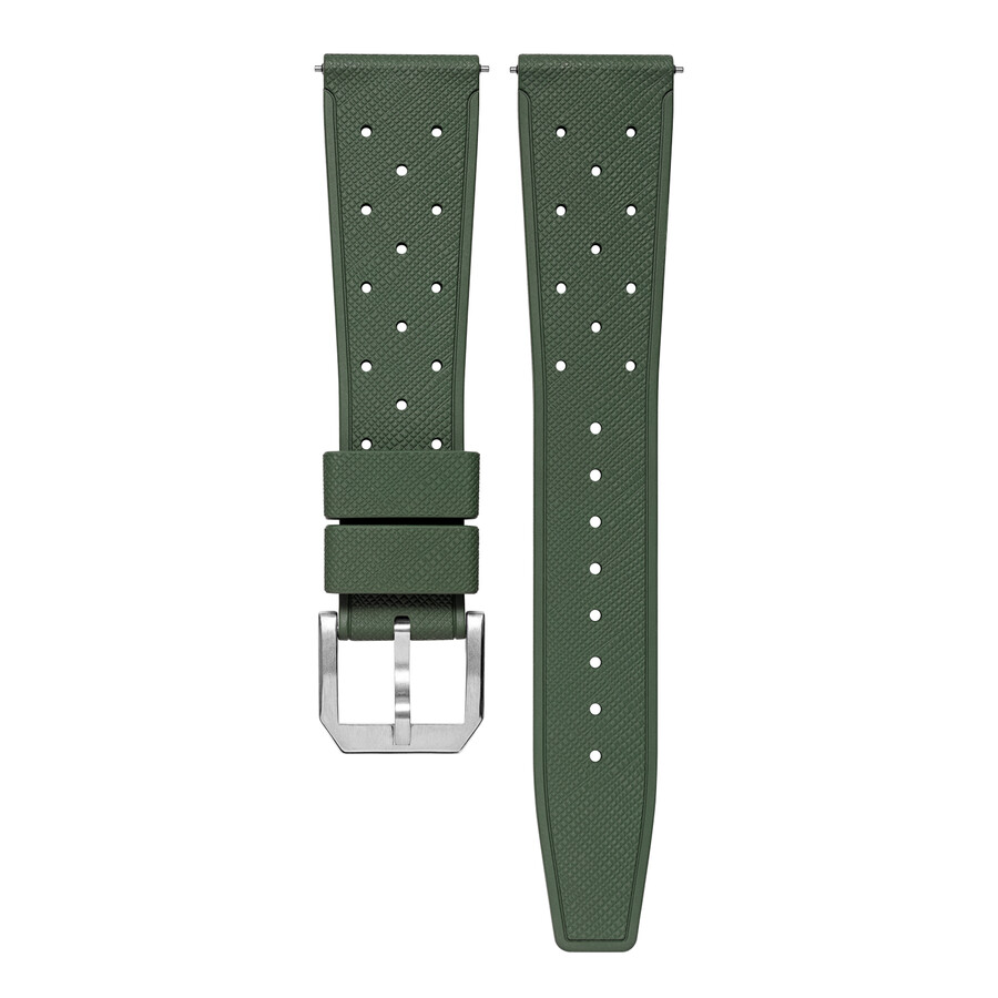 klassisches grünes kautschukarmband – baltic watches