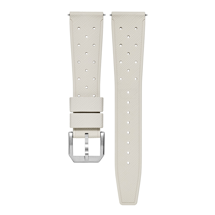 klassisches kautschukarmband in warmsilber – baltic watches