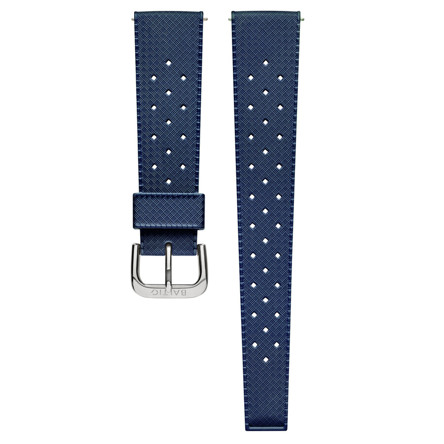 blaues fkm-kautschukarmband – baltic watches