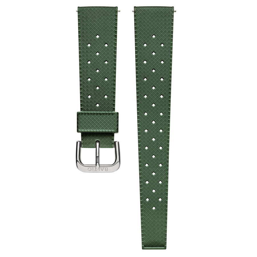 grünes fkm-kautschukarmband – baltic watches