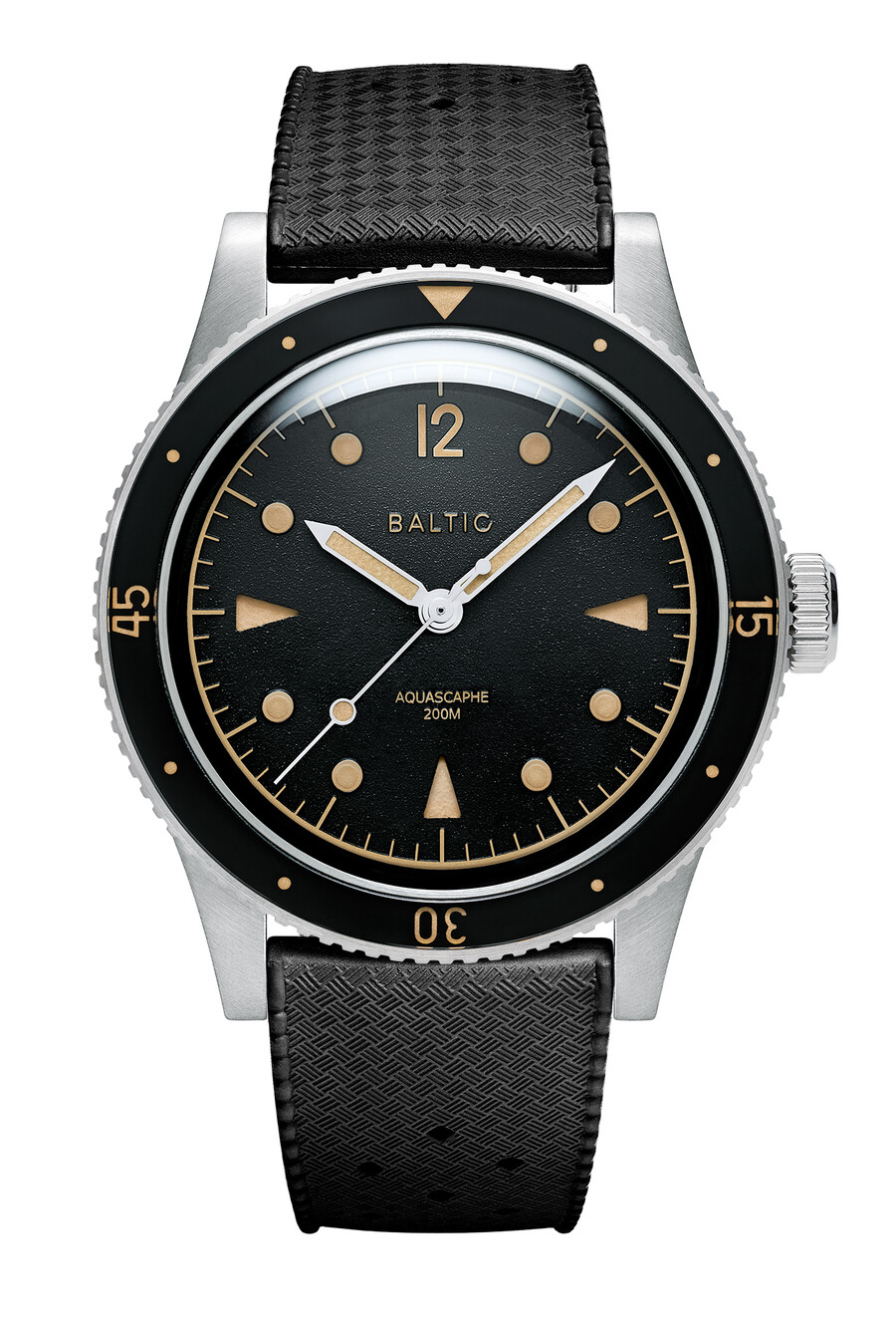 aquascaphe classic black gilt - baltic watches